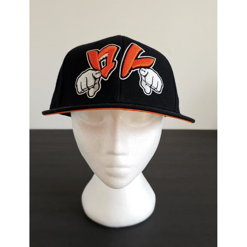 MGoood Korean Pro Baseball League Adjustable Black Baseball Cap